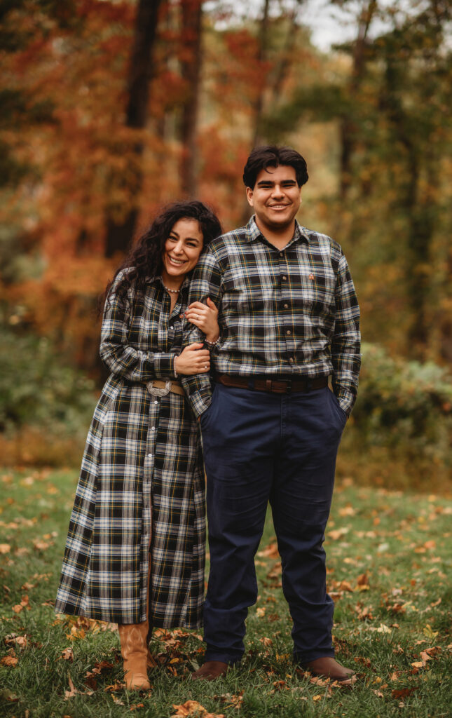 Mother & Son pose for Family Photos at Biltmore Estate in Asheville, NC.