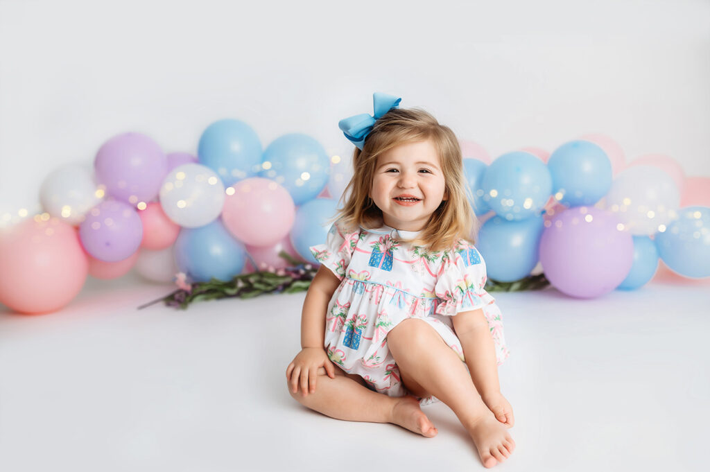Birthday Cake Smash Photoshoot in Asheville, NC.