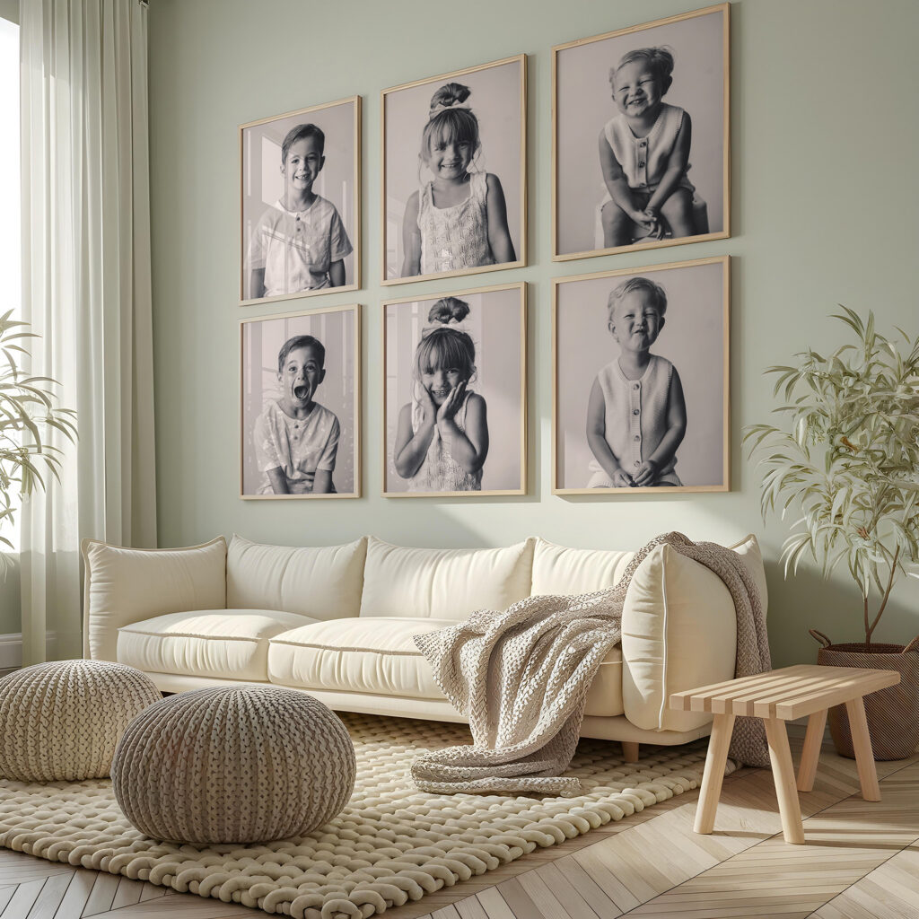 Personality Portrait Wall Art Display