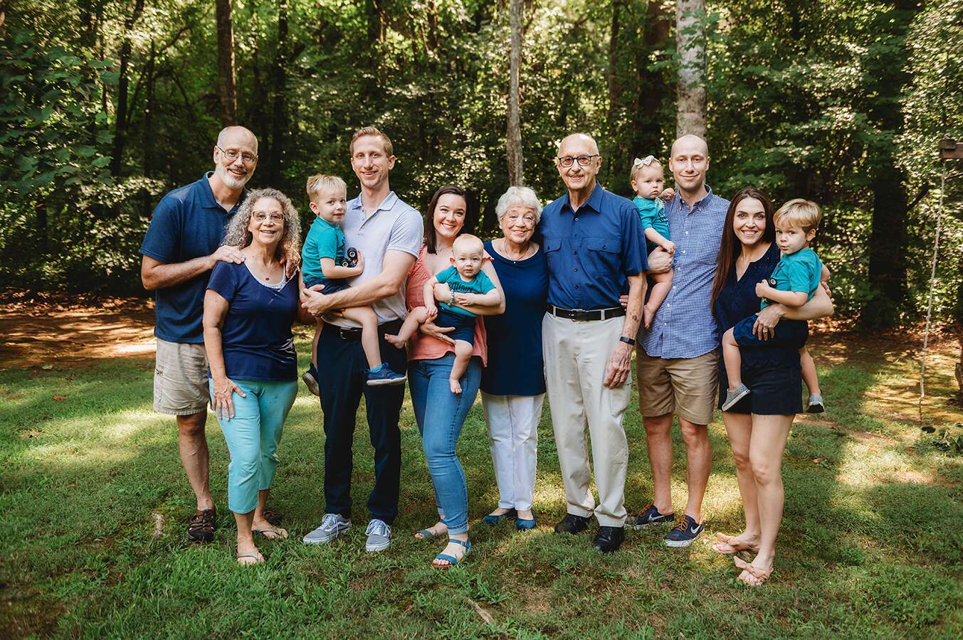 Extended Family Portraits in Asheville