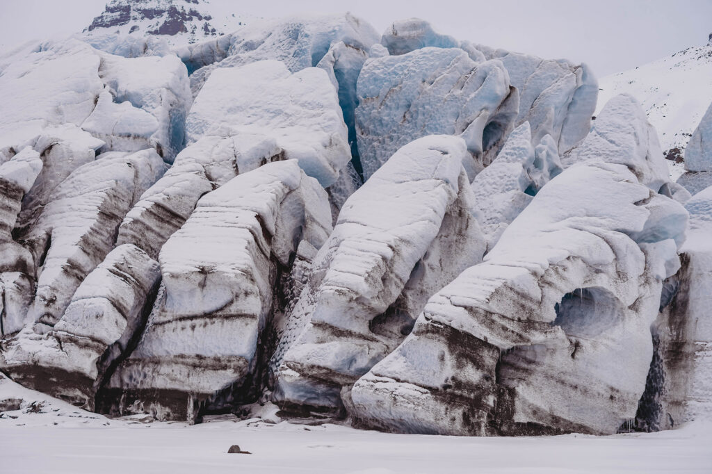 Landscape Photo of Glacier in Iceland.